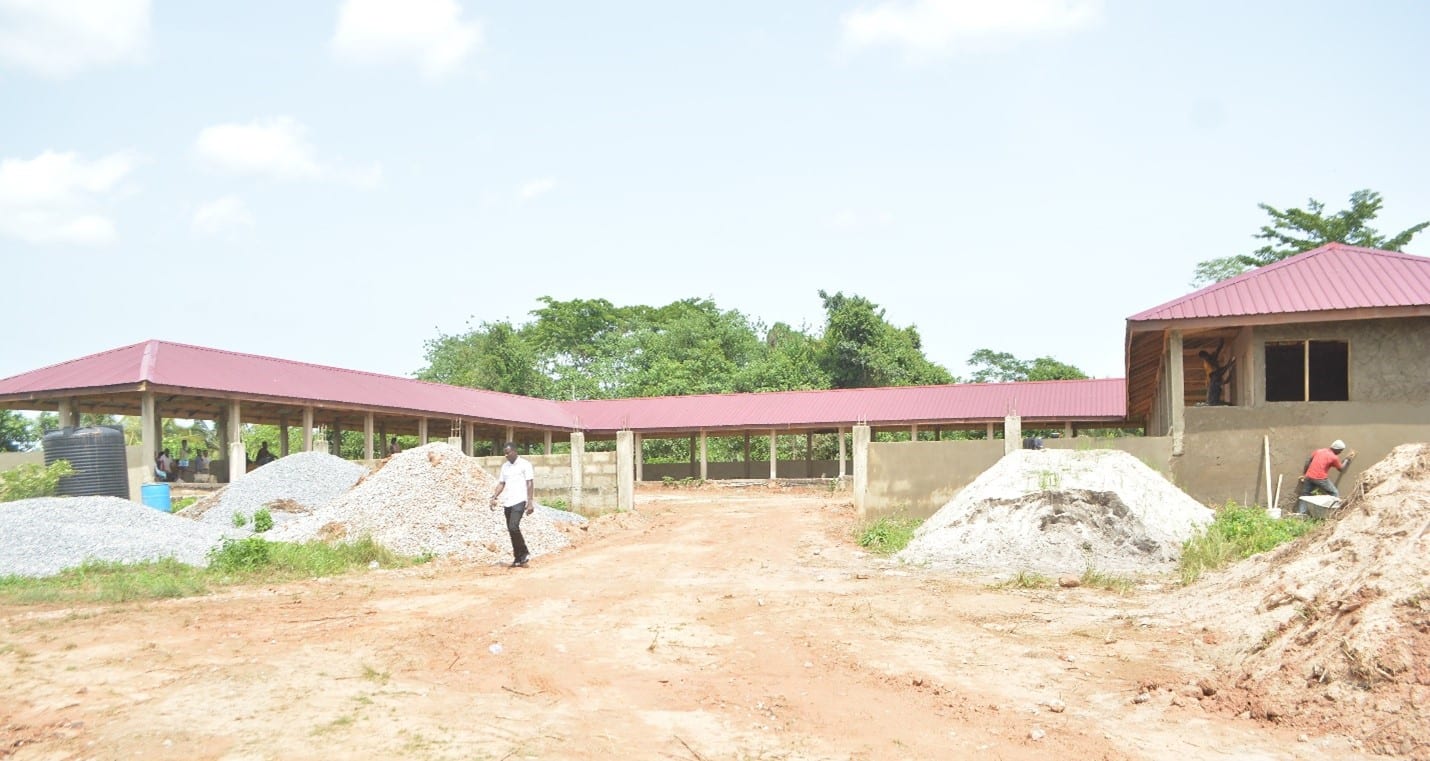 Construction of Community center at Kotokuom