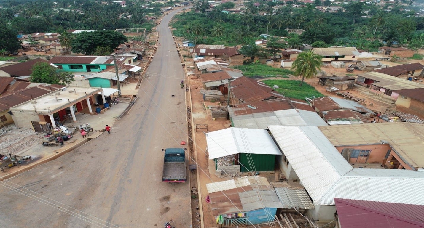 Construction of Akokoaso to Okumaning Road (8.7km)