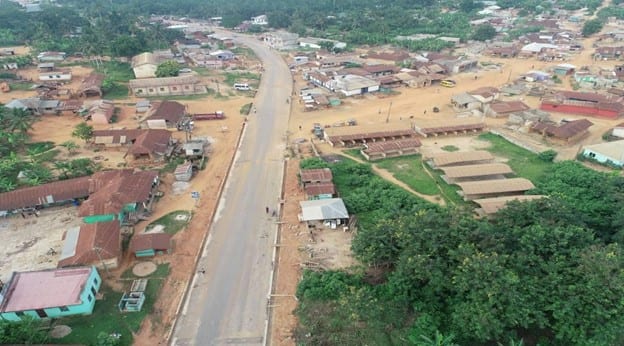 Construction of road from Ofoase to Chia