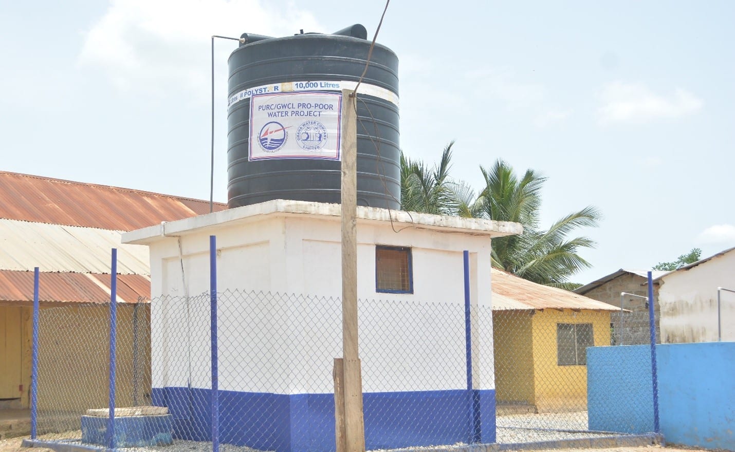 Construction of Mechanized water system at Etwereso