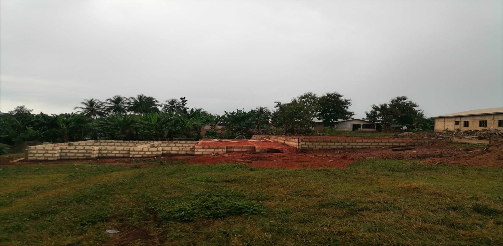 Construction of Library at Jacobu