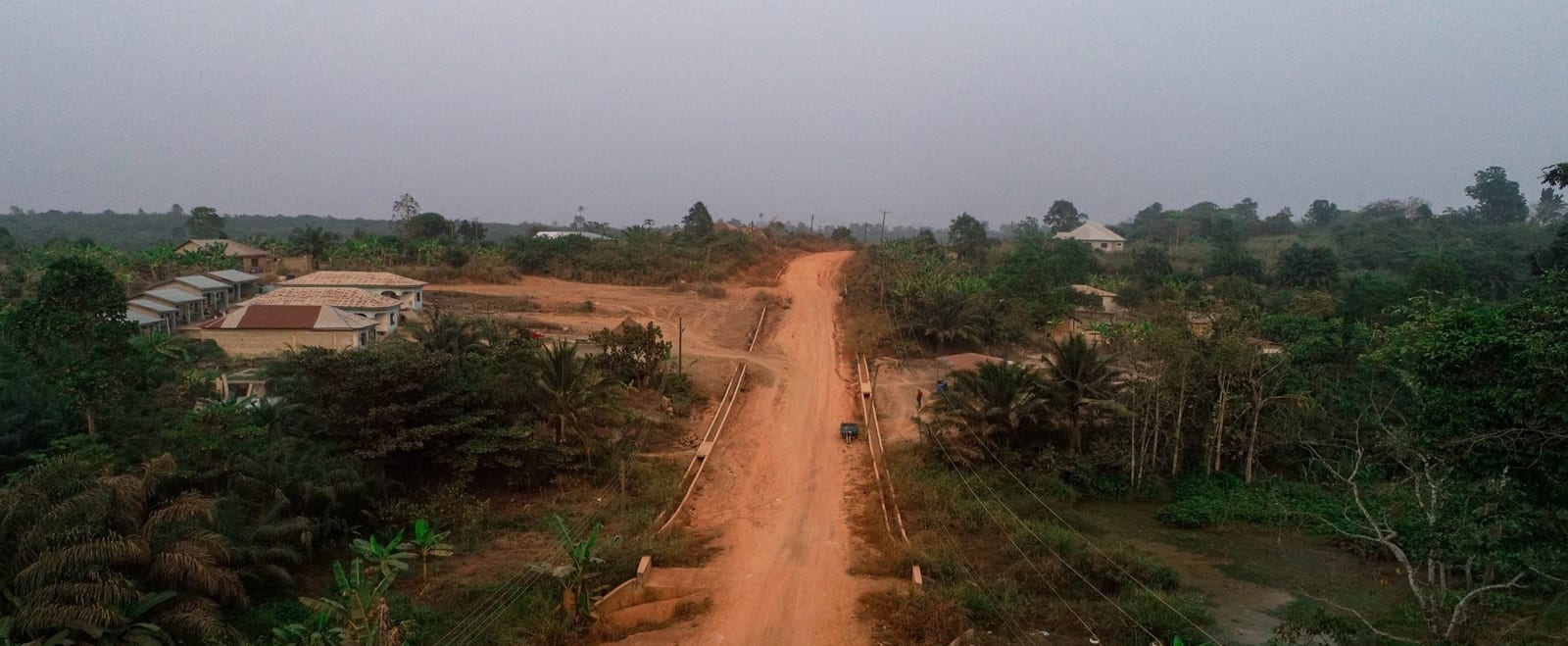 Construction of Donkoase-Hoamse Road