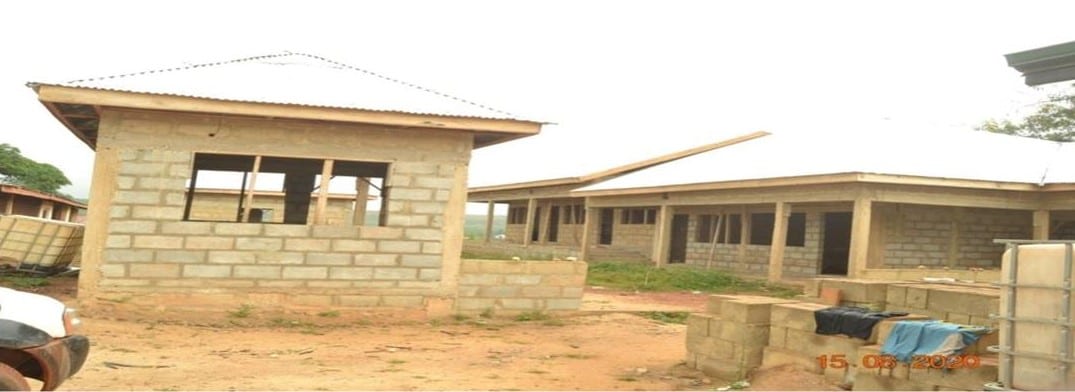 Construction of KG Block at Manso Nkran