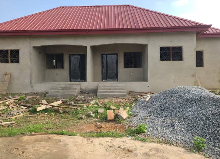 Construction of 3No. 2-Bedroom Apartment Nurses' Quarters at Manso Adubia