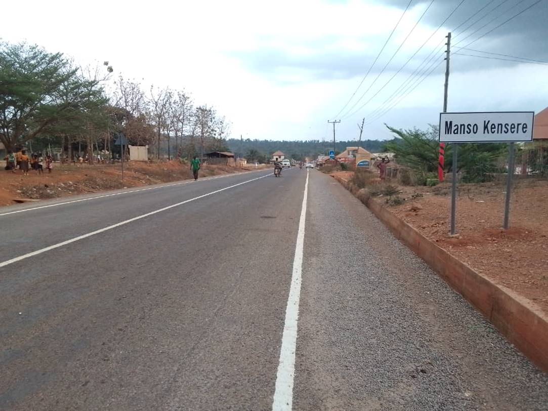 Construction of Manso Nkontene- Adubia-Kumpese Junction Road