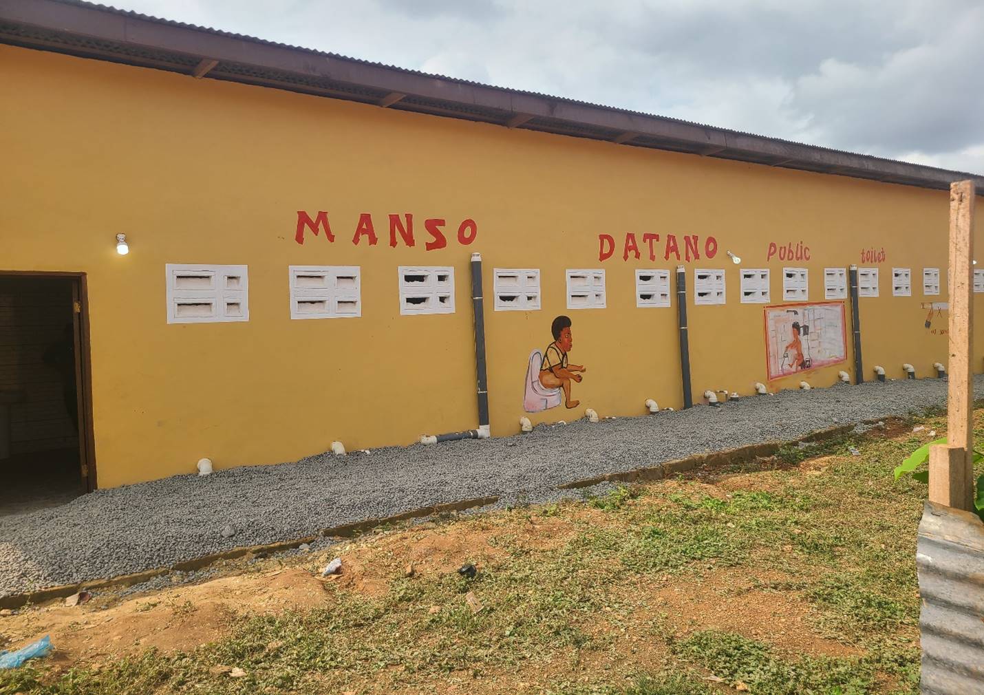 Construction of 30-Seater W/C Toilet Facility at Manso Datano