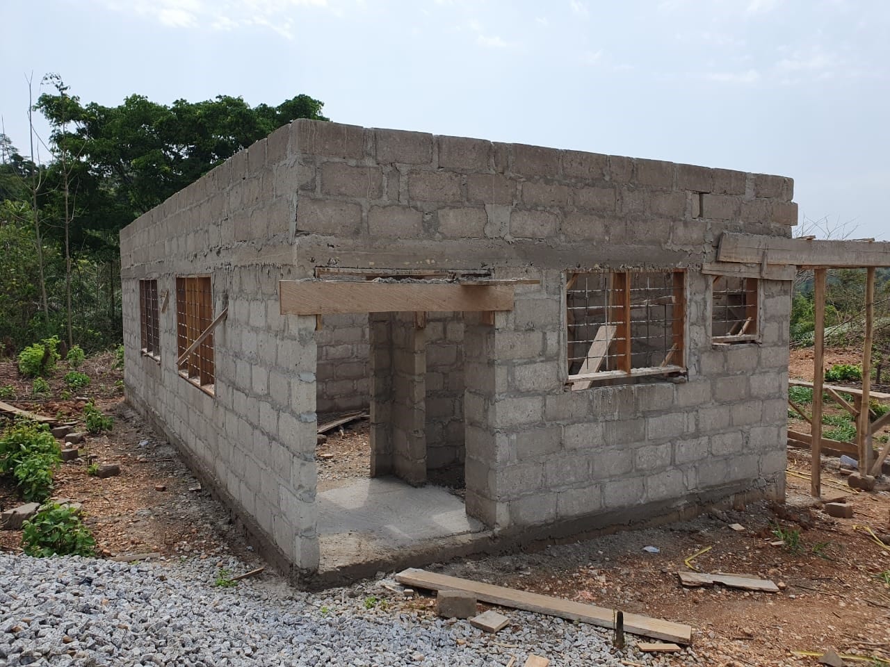 1No. 3-Unit Single Room Self-Contained Nurses' Quarters at Esaase