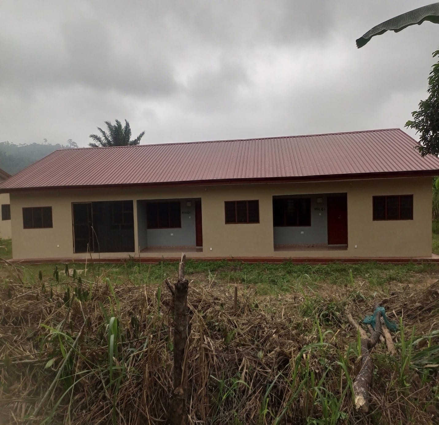 3 Unit Staff Quarters for Ghana Police Service at Manso Nkwanta