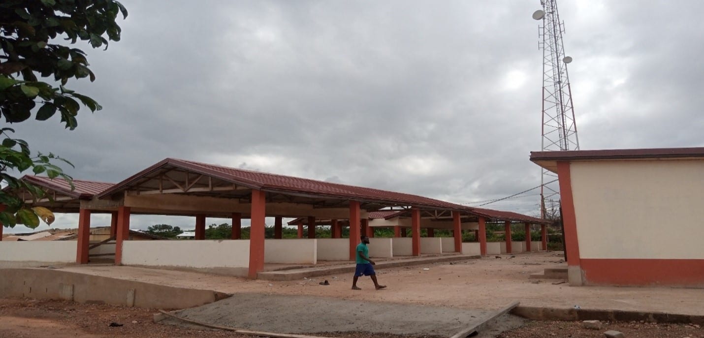 Construction of Ultra Modern Satellite Market at Antoakrom