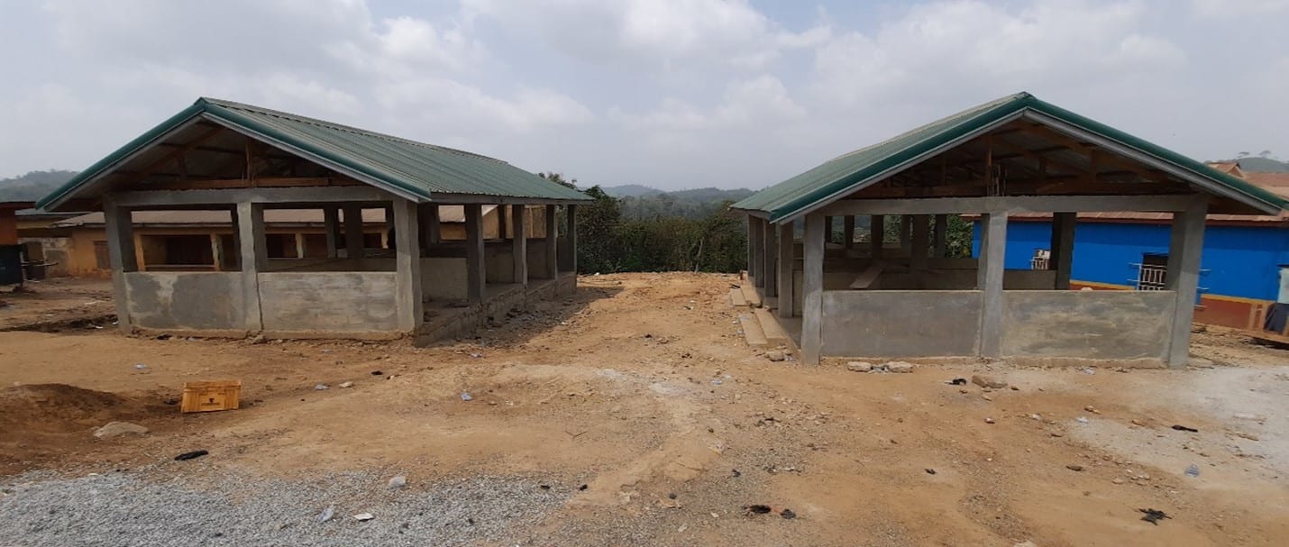 Construction of Satellite Market at Esaase Bontefufuom