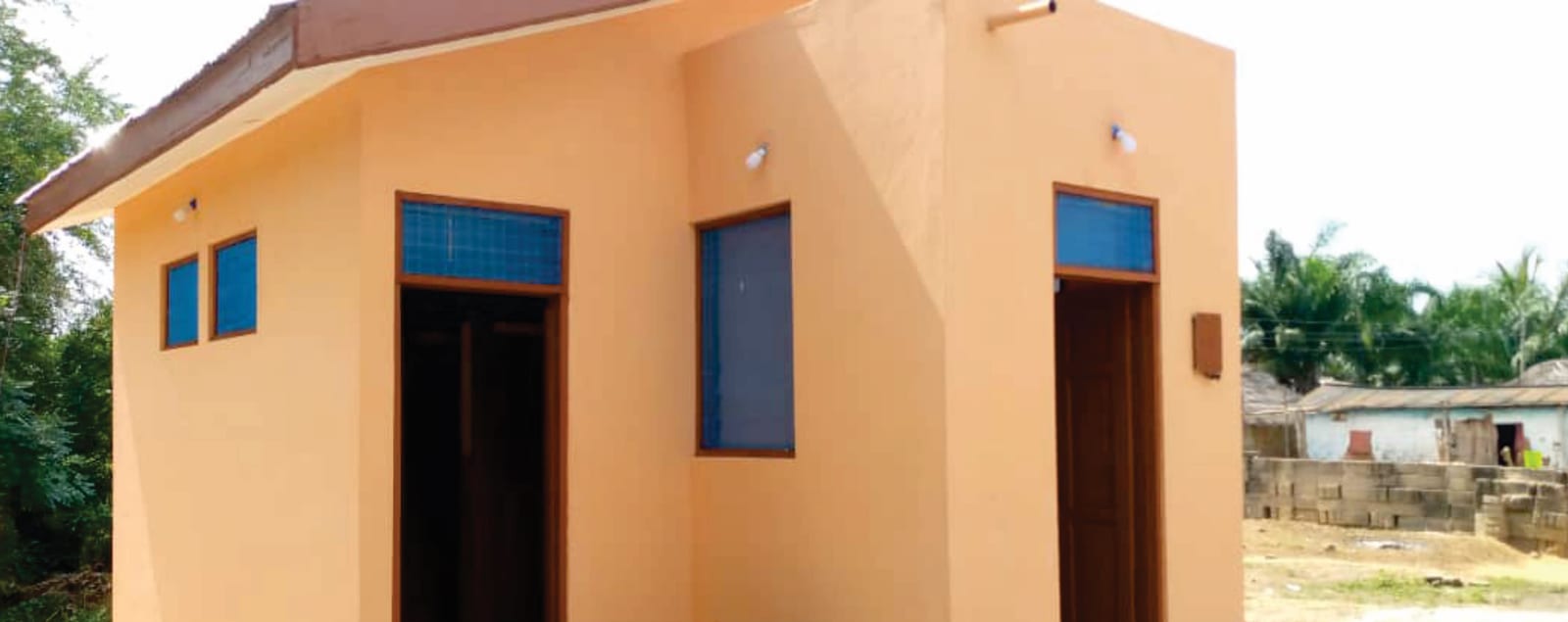Construction of 1No. 8-Seater Vault Chamber Toilet Facility for Sakome Basic School
