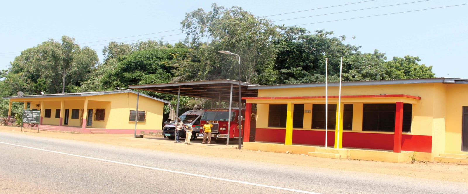 Renovation of Fire Service Office at Anloga