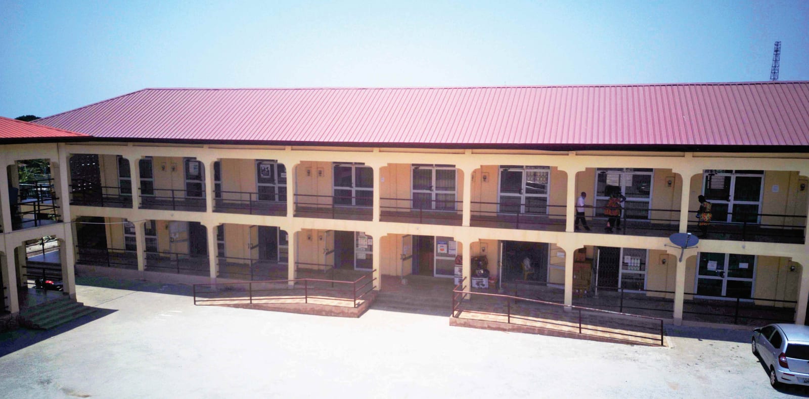Construction of 18 Unit lockable stores and paving of the forecourt of Anloga Shopping Centre