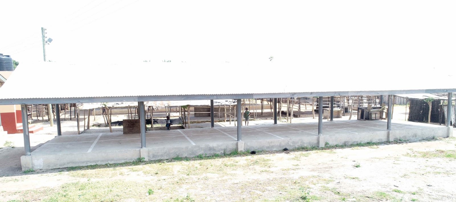 Construction of 10-Unit Open Market Sheds at Anyanui Market
