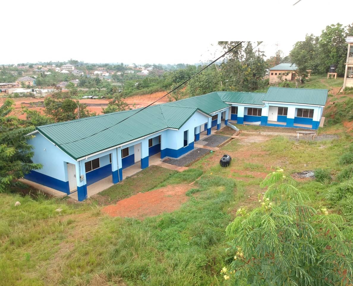1No. 12-Unit Classroom Block at Nana Brentu SHTS - Enchi