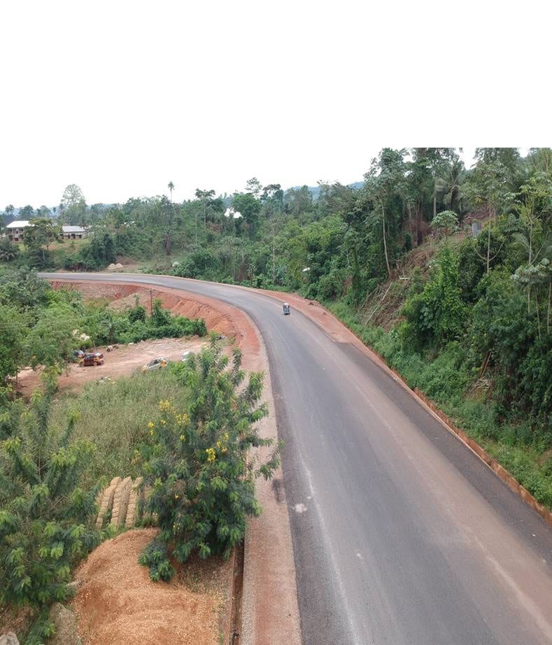 Construction of Enchi - Dadieso Roads
