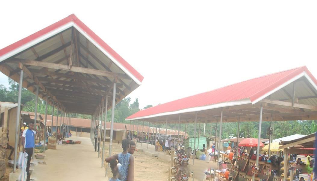 Construction of 1No. 20-Unit Open Market Shed at Kordjour