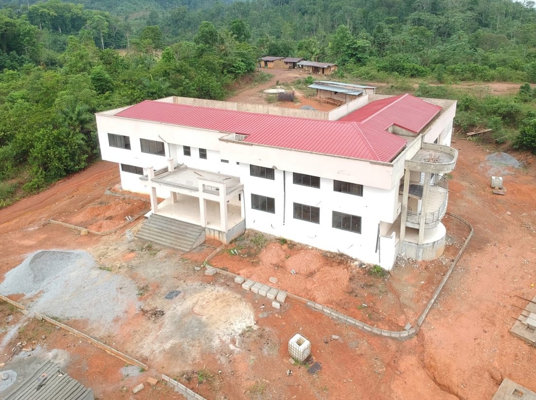Construction of Administration Block for Regional Feeder Roads Department at Enchi