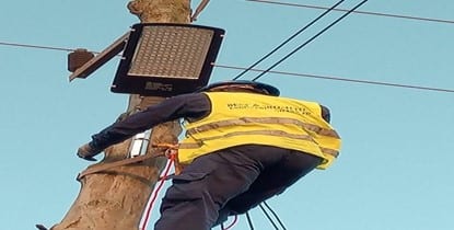 Supply and Installation of Streetlights to Konongo