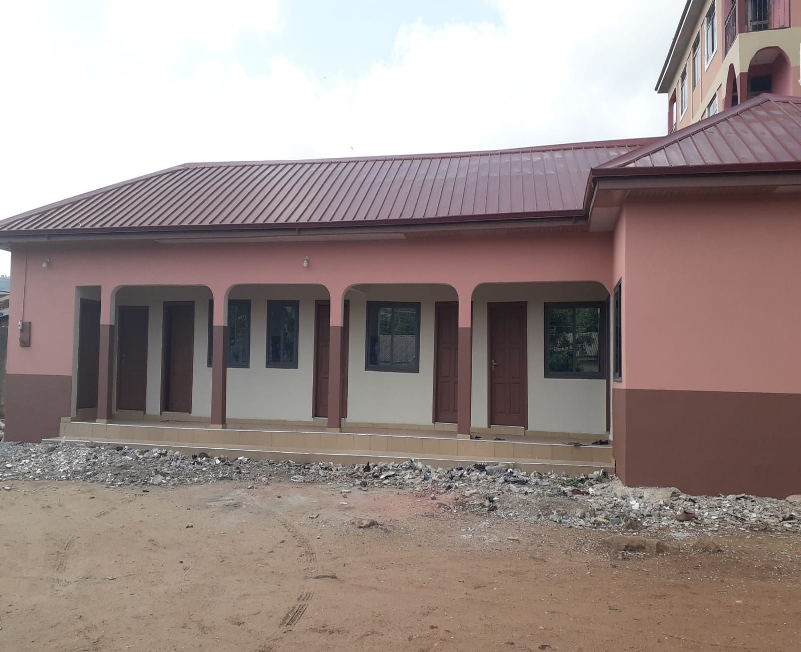 Construction of District Health Insurance Office at Agogo