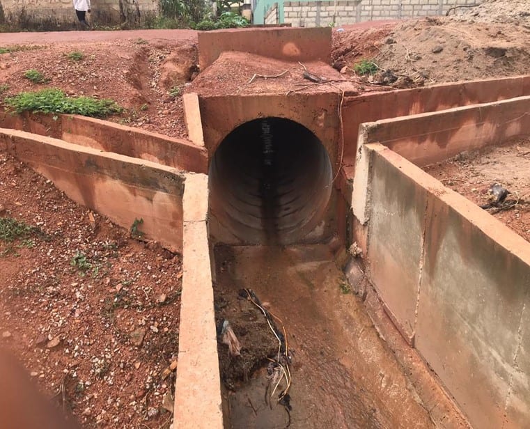 Construction of 1No. 1.8m Diameter X 12m Long Pipe Culvert, 30m Long Storm Drain and 10m U-Drain
