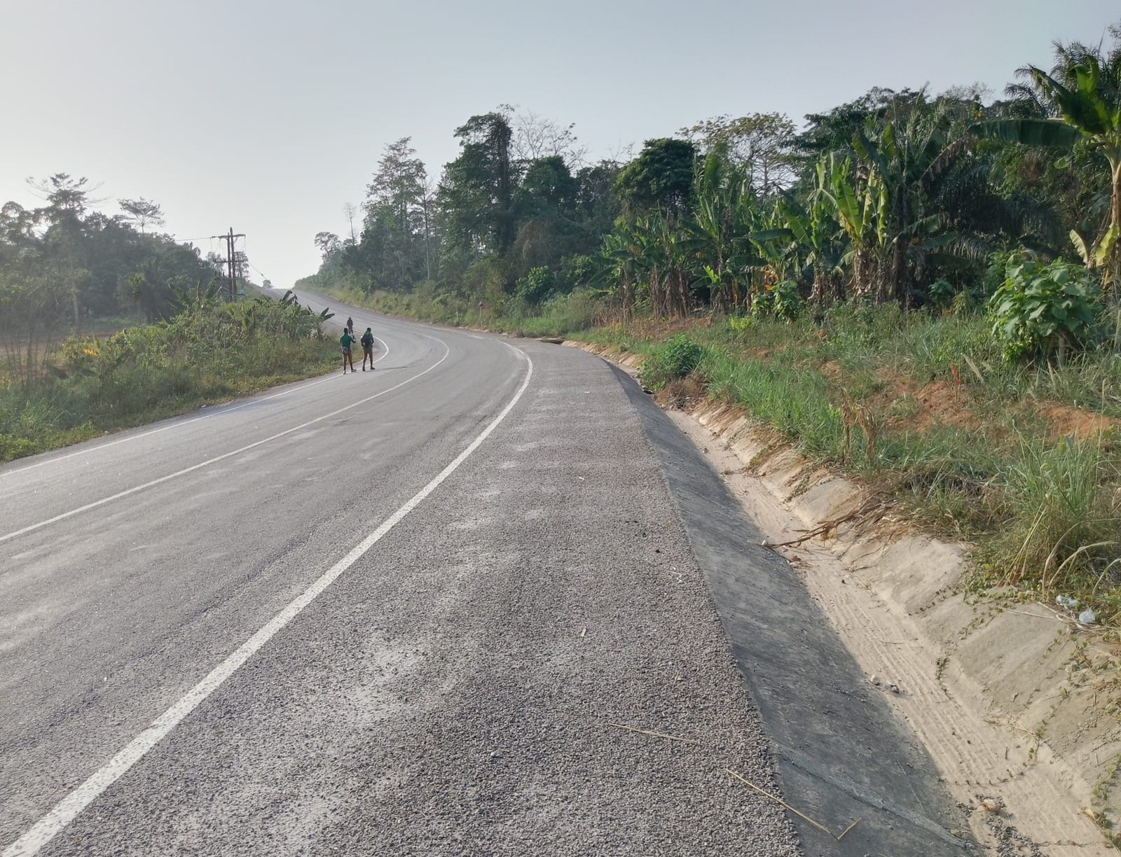 Construction of Amantenaman Junction - Effiduase Road