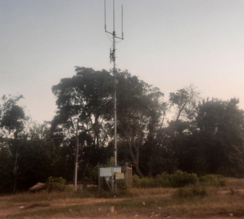 Installation of Telecommunication mast at Banka