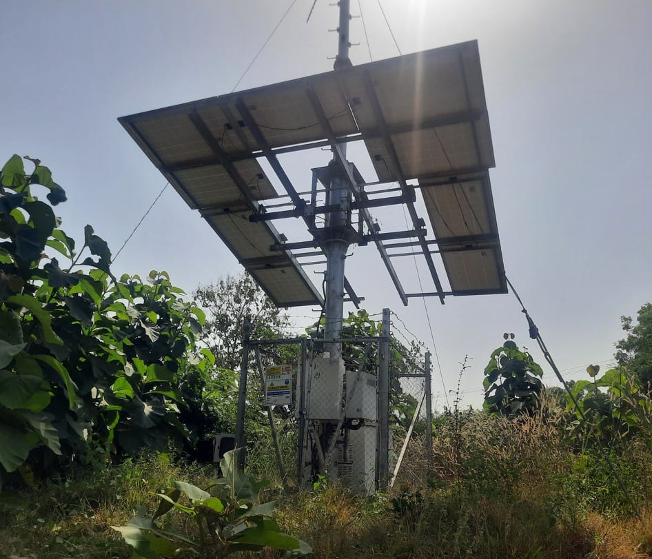 Installation of Telecommunication Mast at Kurofa