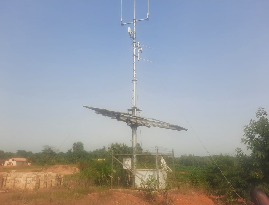 Installation of Telecommunication Mast at Muramura