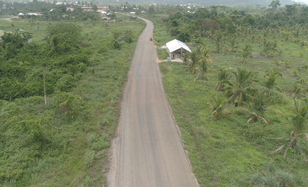 Bitumen surfacing of 16km road from Asankare through Dampong to Kwabeng