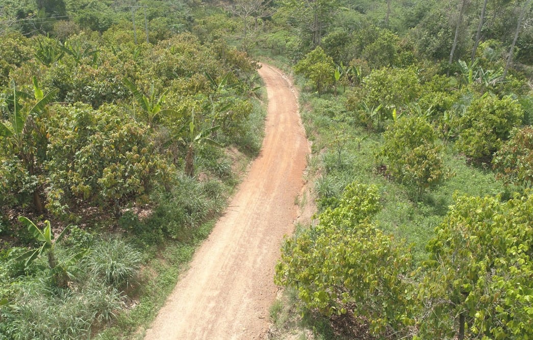 Reshaping of 4km road from Koikrom to Amoakrom