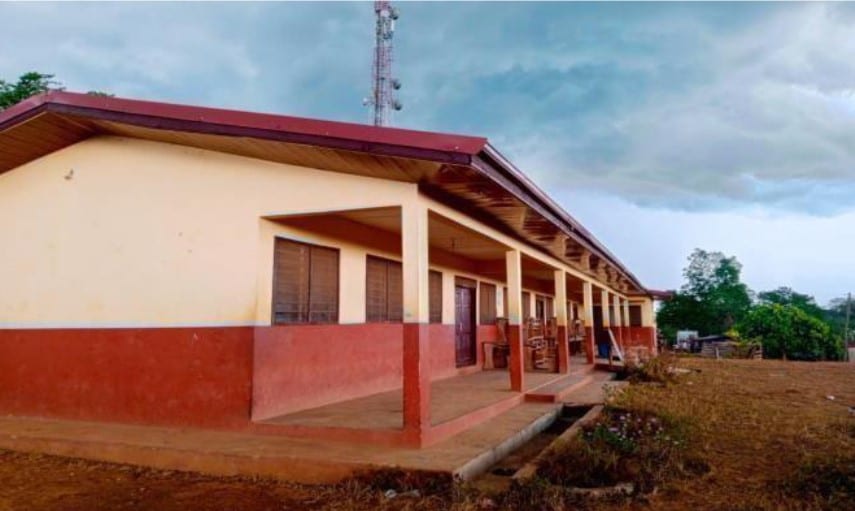 1No. 3 Unit Classroom Block with Office and Staff Common Room at Atiankama Nkwanta Zion JHS