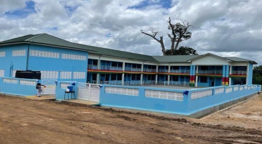 2-Storey Boys' Dormitory at Akim Akroso SHS