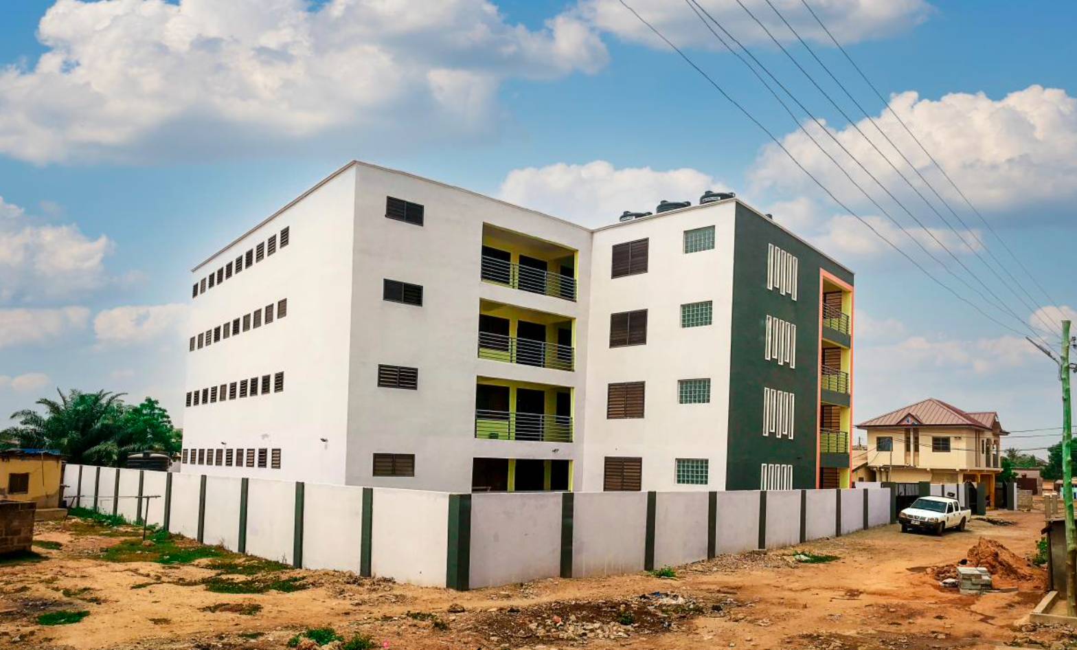 Construction of Ultra-modern Accommodation with Ancillary Facilities (washrooms) for porters at Ashaiman