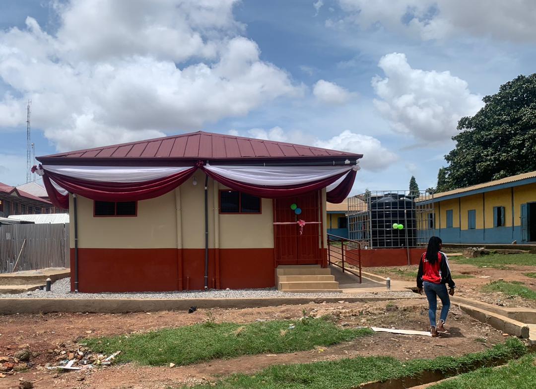 Construction of 9-Seater Institutional Sanitation Facilities at Nasriya Islamic Basic School