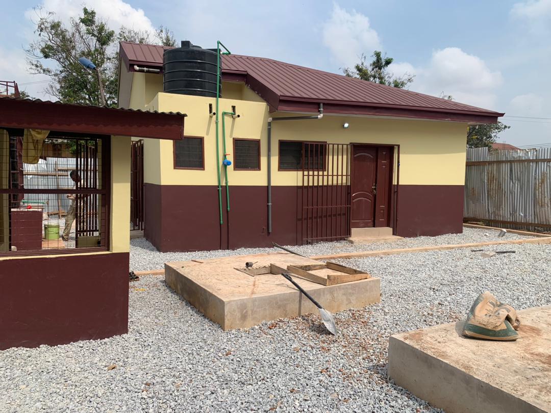 Construction of 5-Seater Institutional Sanitation Facilities at Buobai Clinic