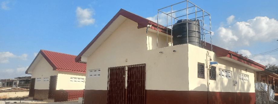 Construction of 9-Seater Sanitation Facilities at Asokwa Presbyterian Primary School