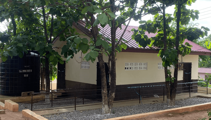 Construction of 9-SeaterToilet Facility at Atonsu M/A School