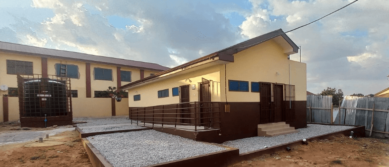 Construction of 19-Seater Sanitation Facility at Dompoase Primary (A&B)