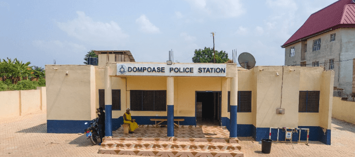 Construction of Police Station at Dompoase