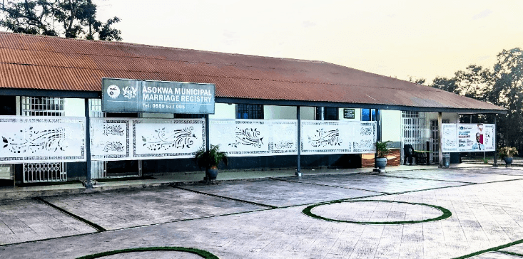 Renovation of Existing Structure into Marriage Registry Office at Asokwa