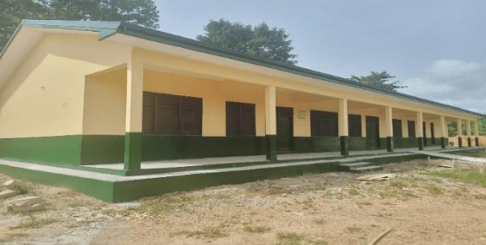 Construction of 1No 3-Unit Classroom Block with Ancillary Facilities at Oyess New Site