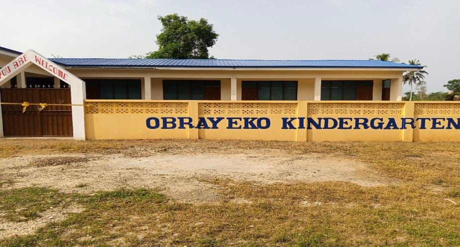 Construction of Obrayeko K.G Block at Obrayeko
