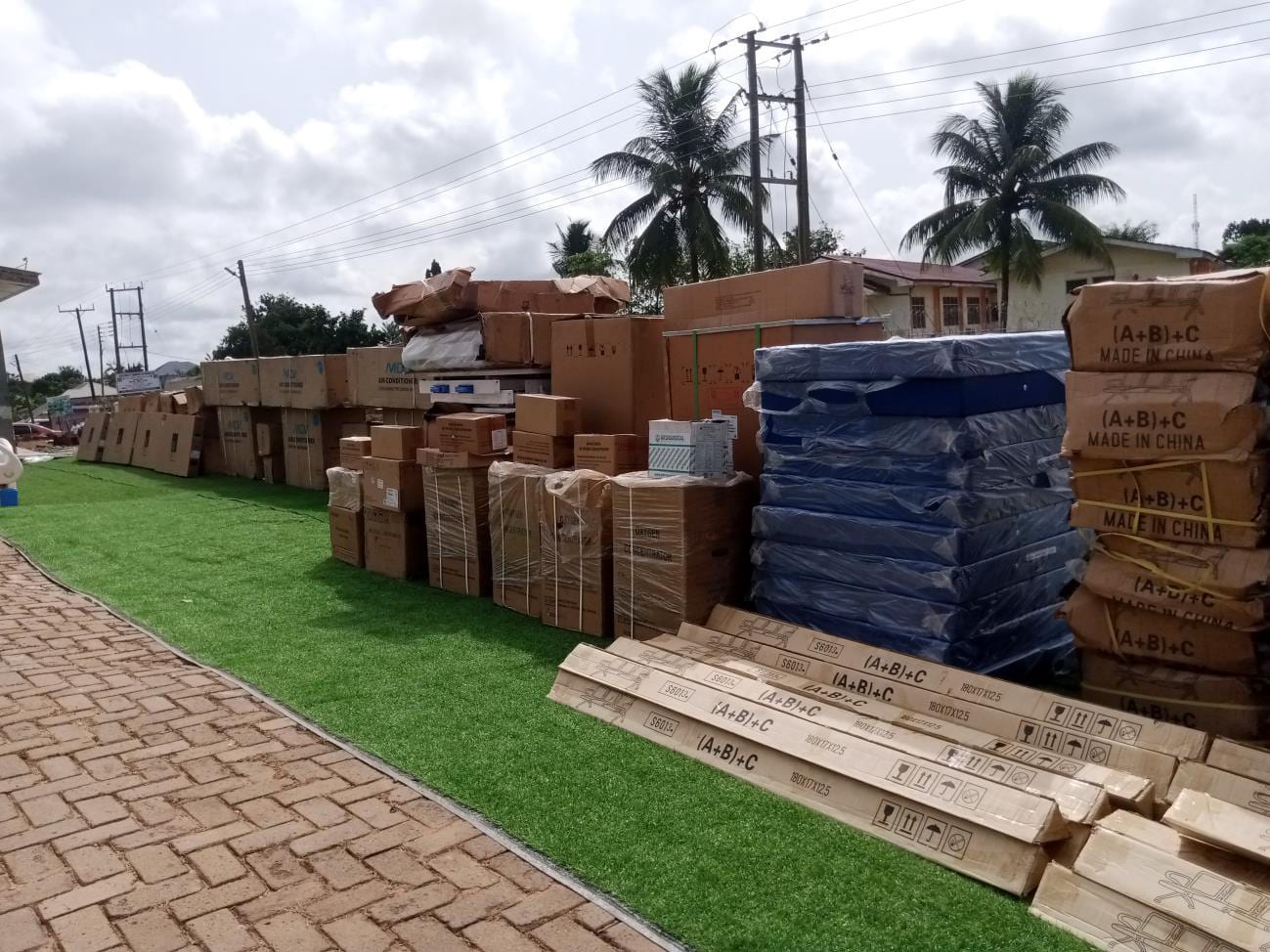 Donation of Health items to Assin Foso Polyclinic by JAB Foundation in Collaboration with Ministry of Health