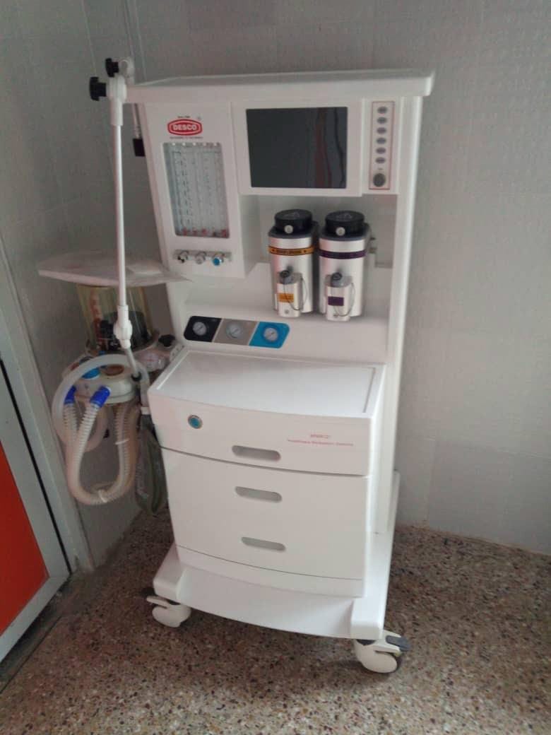Donation of Blood Bank Aneasthetic Machine, and Hematological Analyzer for Foso Polyclinic