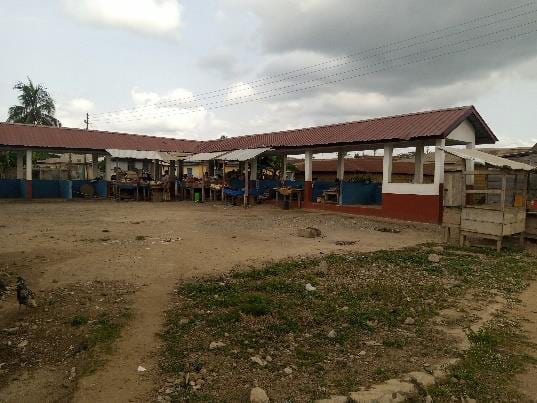 Construction of Market Shed at Assin Juaso