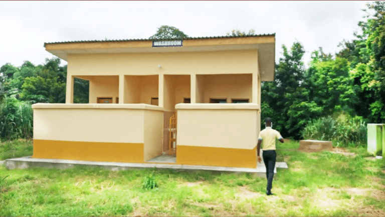 Construction of 6-Seater Water Closet Toilet Block Facility with Borehole and Tank Support at Gyaase SHS