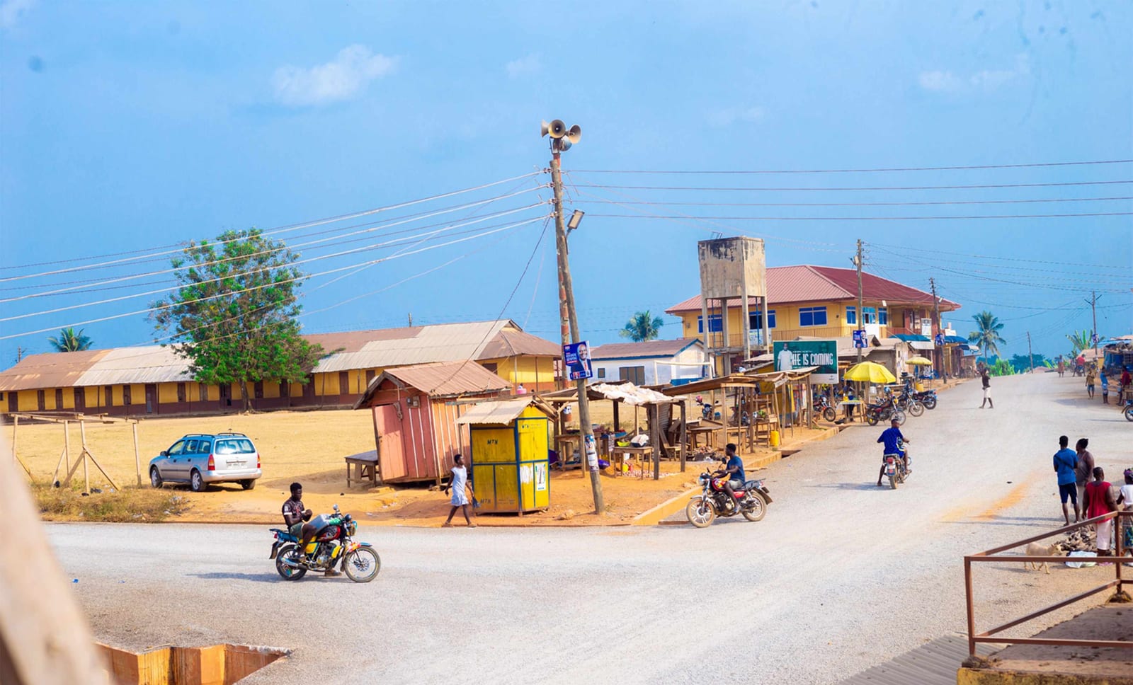 Bitumen Surfacing of Assin Bereku Town Roads