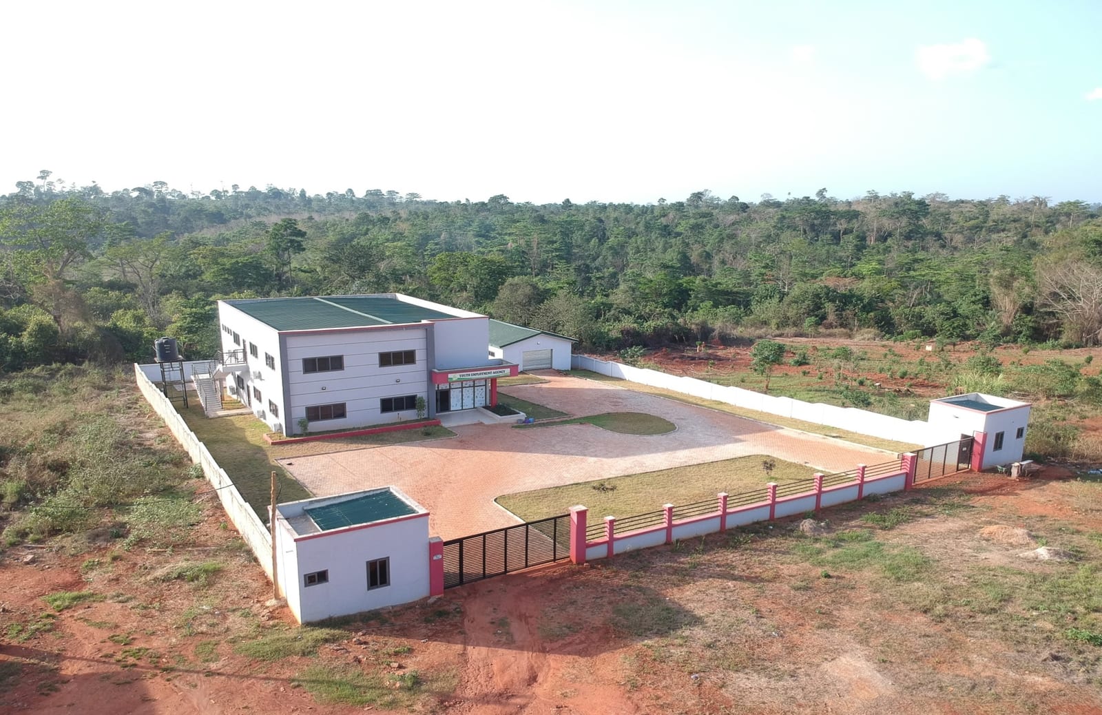 Construction of National Youth Authority -Ahafo Regional Office at Goaso