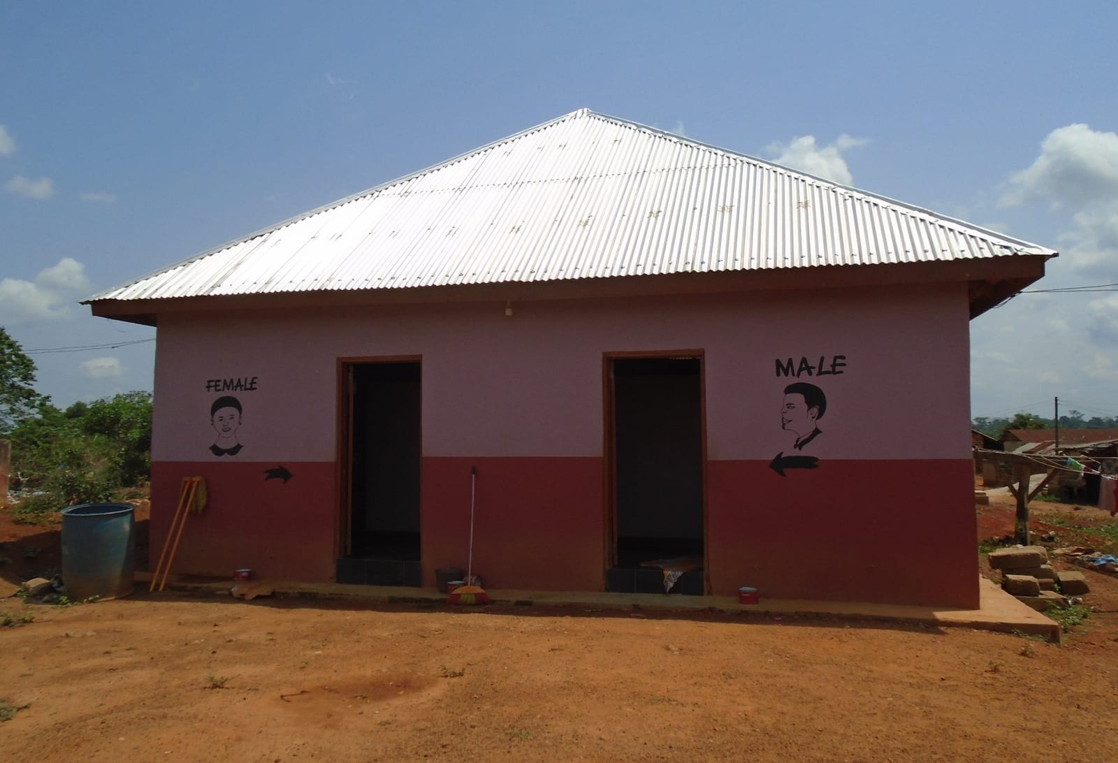Construction of 1 No.12-Seater Water Closet Toilet at Ayomso